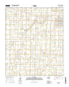 Morton Texas Current topographic map, 1:24000 scale, 7.5 X 7.5 Minute, Year 2016