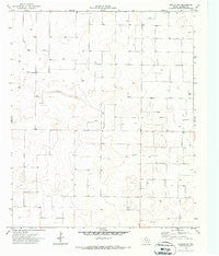 Morton NW Texas Historical topographic map, 1:24000 scale, 7.5 X 7.5 Minute, Year 1970