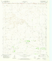 Morton SW Texas Historical topographic map, 1:24000 scale, 7.5 X 7.5 Minute, Year 1970