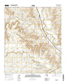 Mosheim Texas Current topographic map, 1:24000 scale, 7.5 X 7.5 Minute, Year 2016