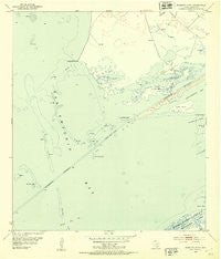 Mosquito Point Texas Historical topographic map, 1:24000 scale, 7.5 X 7.5 Minute, Year 1952