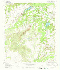 Moss Creek Lake Texas Historical topographic map, 1:24000 scale, 7.5 X 7.5 Minute, Year 1971