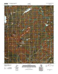 Moss Creek Lake Texas Historical topographic map, 1:24000 scale, 7.5 X 7.5 Minute, Year 2010