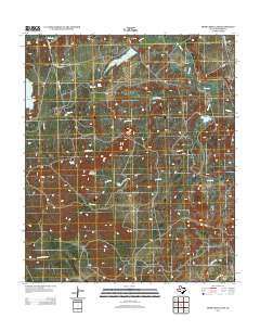 Moss Creek Lake Texas Historical topographic map, 1:24000 scale, 7.5 X 7.5 Minute, Year 2012