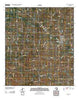 Moulton Texas Historical topographic map, 1:24000 scale, 7.5 X 7.5 Minute, Year 2010