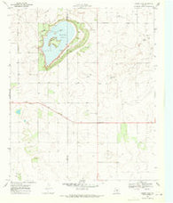 Mound Lake Texas Historical topographic map, 1:24000 scale, 7.5 X 7.5 Minute, Year 1969