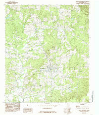 Mount Enterprise Texas Historical topographic map, 1:24000 scale, 7.5 X 7.5 Minute, Year 1984
