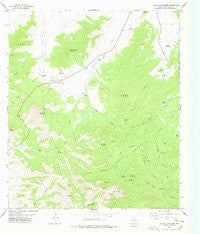Mount Livermore Texas Historical topographic map, 1:24000 scale, 7.5 X 7.5 Minute, Year 1978