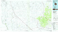 Mount Livermore Texas Historical topographic map, 1:100000 scale, 30 X 60 Minute, Year 1985