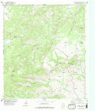 Mount Locke Texas Historical topographic map, 1:24000 scale, 7.5 X 7.5 Minute, Year 1978