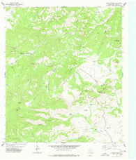 Mount Locke Texas Historical topographic map, 1:24000 scale, 7.5 X 7.5 Minute, Year 1978