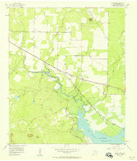 Mount Nebo Texas Historical topographic map, 1:24000 scale, 7.5 X 7.5 Minute, Year 1957