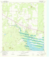 Mount Nebo Texas Historical topographic map, 1:24000 scale, 7.5 X 7.5 Minute, Year 1957