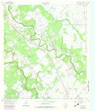 Mount Olive Texas Historical topographic map, 1:24000 scale, 7.5 X 7.5 Minute, Year 1963