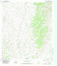 Mount Ord Texas Historical topographic map, 1:24000 scale, 7.5 X 7.5 Minute, Year 1983