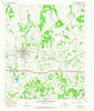Mount Vernon Texas Historical topographic map, 1:24000 scale, 7.5 X 7.5 Minute, Year 1964
