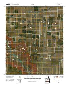 Mount Blanco Texas Historical topographic map, 1:24000 scale, 7.5 X 7.5 Minute, Year 2010
