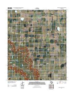 Mount Blanco Texas Historical topographic map, 1:24000 scale, 7.5 X 7.5 Minute, Year 2012