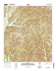 Mount Herman Texas Current topographic map, 1:24000 scale, 7.5 X 7.5 Minute, Year 2016