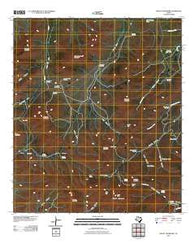 Mount Livermore Texas Historical topographic map, 1:24000 scale, 7.5 X 7.5 Minute, Year 2010