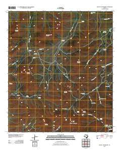Mount Livermore Texas Historical topographic map, 1:24000 scale, 7.5 X 7.5 Minute, Year 2010