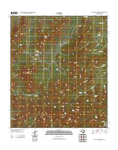 Mount Livermore Texas Historical topographic map, 1:24000 scale, 7.5 X 7.5 Minute, Year 2012