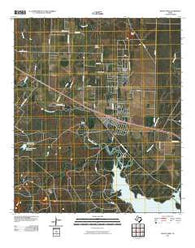 Mount Nebo Texas Historical topographic map, 1:24000 scale, 7.5 X 7.5 Minute, Year 2010