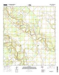 Mount Olive Texas Current topographic map, 1:24000 scale, 7.5 X 7.5 Minute, Year 2016