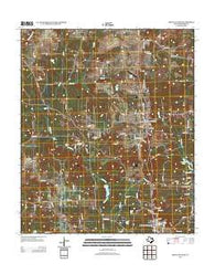 Mount Selman Texas Historical topographic map, 1:24000 scale, 7.5 X 7.5 Minute, Year 2012