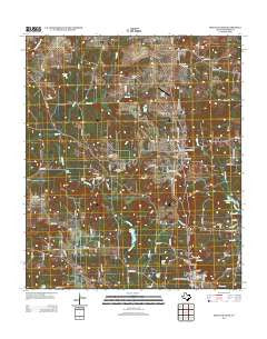 Mount Selman Texas Historical topographic map, 1:24000 scale, 7.5 X 7.5 Minute, Year 2012