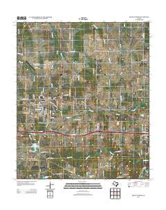 Mount Vernon Texas Historical topographic map, 1:24000 scale, 7.5 X 7.5 Minute, Year 2013