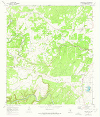 Mountain City Texas Historical topographic map, 1:24000 scale, 7.5 X 7.5 Minute, Year 1968
