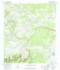 Mountain City Texas Historical topographic map, 1:24000 scale, 7.5 X 7.5 Minute, Year 1968