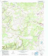 Mountain City Texas Historical topographic map, 1:24000 scale, 7.5 X 7.5 Minute, Year 1968