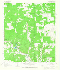 Mountain Home Texas Historical topographic map, 1:24000 scale, 7.5 X 7.5 Minute, Year 1964