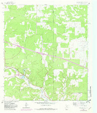 Mountain Home Texas Historical topographic map, 1:24000 scale, 7.5 X 7.5 Minute, Year 1964