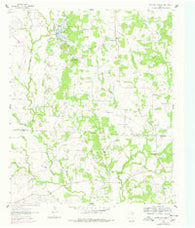 Mountain Springs Texas Historical topographic map, 1:24000 scale, 7.5 X 7.5 Minute, Year 1961