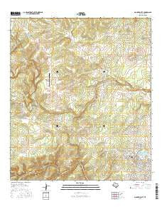 Mountain City Texas Current topographic map, 1:24000 scale, 7.5 X 7.5 Minute, Year 2016