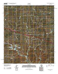 Mountain Home Texas Historical topographic map, 1:24000 scale, 7.5 X 7.5 Minute, Year 2010