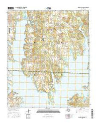 Mountain Springs Texas Current topographic map, 1:24000 scale, 7.5 X 7.5 Minute, Year 2016