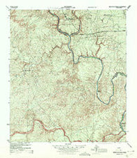 Mouth Of Pecos Texas Historical topographic map, 1:62500 scale, 15 X 15 Minute, Year 1944