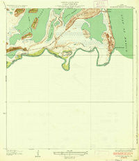 Mouth Of Rio Grande Texas Historical topographic map, 1:31680 scale, 7.5 X 7.5 Minute, Year 1936