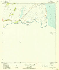 Mouth Of Rio Grande Texas Historical topographic map, 1:24000 scale, 7.5 X 7.5 Minute, Year 1955