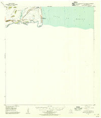 Mouth Of Rio Grande Texas Historical topographic map, 1:62500 scale, 15 X 15 Minute, Year 1955