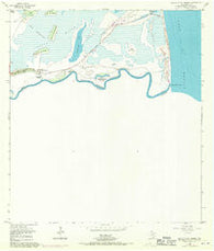 Mouth Of Rio Grande Texas Historical topographic map, 1:24000 scale, 7.5 X 7.5 Minute, Year 1955