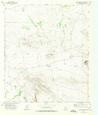 Movie Mountain Texas Historical topographic map, 1:24000 scale, 7.5 X 7.5 Minute, Year 1973