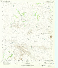 Movie Mountain Texas Historical topographic map, 1:24000 scale, 7.5 X 7.5 Minute, Year 1973