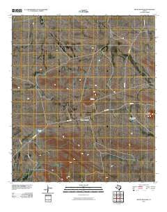 Movie Mountain Texas Historical topographic map, 1:24000 scale, 7.5 X 7.5 Minute, Year 2010