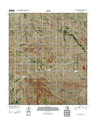 Movie Mountain Texas Historical topographic map, 1:24000 scale, 7.5 X 7.5 Minute, Year 2012