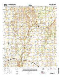 Mud Creek North Texas Current topographic map, 1:24000 scale, 7.5 X 7.5 Minute, Year 2016